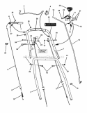 Part Location Diagram of 7047092YP Murray Cable, Clutch Pull