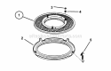 Snapperizer Accessory Diagram and Parts List for CP215017HV 84907 Snapper Lawn Mower