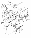 Drive System Self-Propelled Diagram and Parts List for CP215017HV 84907 Snapper Lawn Mower