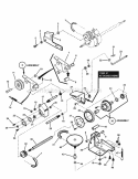 Drive System Self-Propelled Diagram and Parts List for CP215520HVFC 7800289 Snapper Lawn Mower