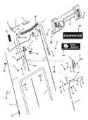 Handles  Controls - Upper End Diagram and Parts List for CP215520HVFC 7800289 Snapper Lawn Mower