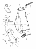 Grass Bag  Accessories Group Diagram and Parts List for CP218520 7800772 Snapper Lawn Mower