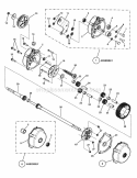 Transmission - Differential Group Diagram and Parts List for CP218520 7800772 Snapper Lawn Mower