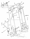 Handles Controls - Commercial Diagram and Parts List for CV212PH  Snapper Lawn Mower