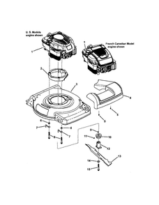 Part Location Diagram of 7101024 Snapper Belt Guide, Engine, 22 Vs
