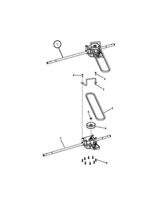 Part Location Diagram of 1960251 Snapper Nut, Hex Centerlock Jam 3/8-16