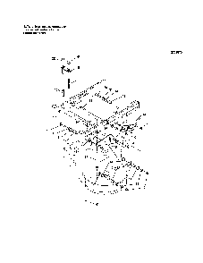 Deck lift Diagram and Parts List for 5900702  Snapper Lawn Mower