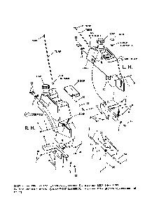 Fuel tank Diagram and Parts List for 85673  Snapper Lawn Mower