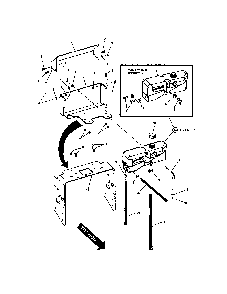 Oil tank Diagram and Parts List for SPA481 SERIES 3 Snapper Lawn Mower