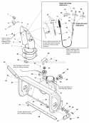Auger Housing And Chute Group - 38 Inch Diagram and Parts List for E13387 1694860 Snapper Snow Blower