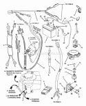 Electrical Systems (For 8 10 12  13 Hp Briggs) Diagram and Parts List for E281222BE 84710 Snapper Lawn Tractor