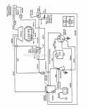 Page M Diagram and Parts List for E281123BVE 84886 Snapper Lawn Tractor
