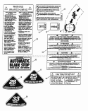 Part Location Diagram of 7029839YP Murray DECAL DEFL. INST. D/
