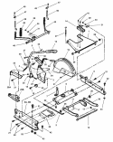 Rails Lift Arms Cam Lift Diagram and Parts List for E250816BE  Snapper Lawn Tractor