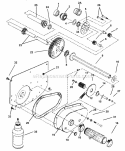 Differential RH Fender Diagram and Parts List for E250818BE 84265 Snapper Lawn Tractor