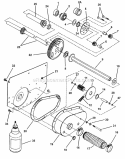 Differential R H Fender Diagram and Parts List for E331520KVE  Snapper Lawn Tractor