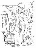 Electrical Systems (For 14  15 Hp Kohler) (Part 1) Diagram and Parts List for E331520KVE  Snapper Lawn Tractor