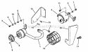 Engines  Exhaust Muffler Diagram and Parts List for E331520KVE  Snapper Lawn Tractor