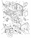 Main Case Diagram and Parts List for E331520KVE  Snapper Lawn Tractor