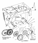 Smooth Clutch Assembly Diagram and Parts List for 281320BE  Snapper Lawn Tractor