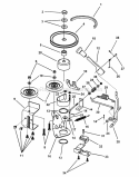 Belts Brakes Interlock Diagram and Parts List for E331520KVE  Snapper Lawn Tractor