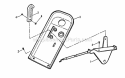 Throttle Control Diagram and Parts List for E331520KVE  Snapper Lawn Tractor