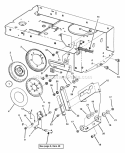 Smooth Clutch Assembly (Part 1) Diagram and Parts List for E281222BE 84710 Snapper Lawn Tractor