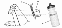 Front End Steering (Part 2) Diagram and Parts List for E281222BE 84710 Snapper Lawn Tractor