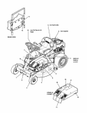 Decal Group Diagram and Parts List for E331523KVE 7084888 Snapper Lawn Tractor
