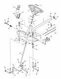 Front End Assembly Group (Wide) Diagram and Parts List for 3317524BVE 7800787 Snapper Lawn Tractor