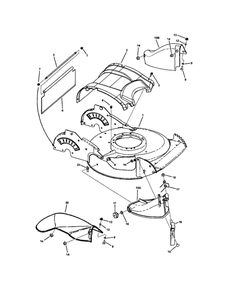 Guards/Covers Diagram and Parts List for 7800166 S211 Snapper Lawn Mower