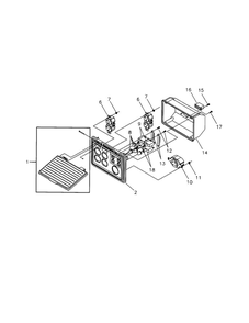 Control Panel Diagram and Parts List for 030216  Snapper Generator