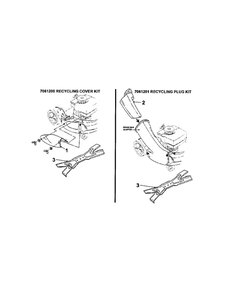 Part Location Diagram of 7061200 Snapper Kit, Mulcherizer