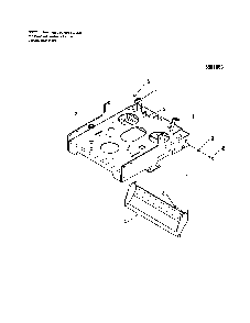 Engine deck Diagram and Parts List for 5900702  Snapper Lawn Mower