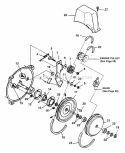 Belts Idler Drive Plate Sheave Diagram and Parts List for E9266  Snapper Snow Blower