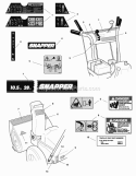 Part Location Diagram of 1726721SM Murray DECAL-SNAPPER-DASH FR