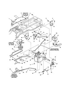 Part Location Diagram of 1732129 Snapper Bolt, Shoulder