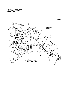 Parking brake Diagram and Parts List for 5900665  Snapper Lawn Mower