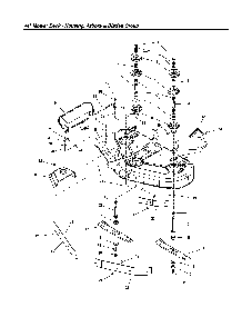 Part Location Diagram of 1728998D Snapper Housing Assembly, 50"