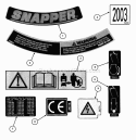 Part Location Diagram of 7072098 Snapper Decal, Snapper, Curved
