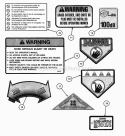 Part Location Diagram of 7028454 Snapper Decal, Height Control Instruction