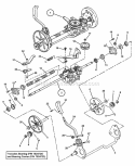 Transmission Diagram and Parts List for ECLP21602KWV 7800048 Snapper Lawn Mower