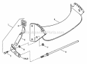 Front Wheel Bracket Latches Diagram and Parts List for CP21402R2 80903 Snapper Lawn Mower