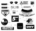 Part Location Diagram of 7026877YP Briggs and Stratton Decal eng start-kaw