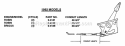 Throttle Controls Diagram and Parts List for CP21559BV  Snapper Lawn Mower