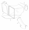 Accessory - Grass Bag (Part 2) Diagram and Parts List for CP21559BV  Snapper Lawn Mower