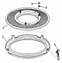 Accessory - Snapperizer Diagram and Parts List for CP21559BV  Snapper Lawn Mower