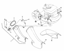 Adapter Brackets Diagram and Parts List for CP21559BV  Snapper Lawn Mower