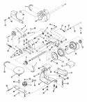 Drive System Self-Propelled Diagram and Parts List for CP21559BV  Snapper Lawn Mower