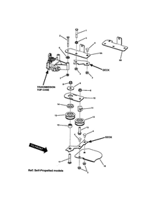 Part Location Diagram of 7091545 Snapper Locknut, 1/4-20 Hex Flange